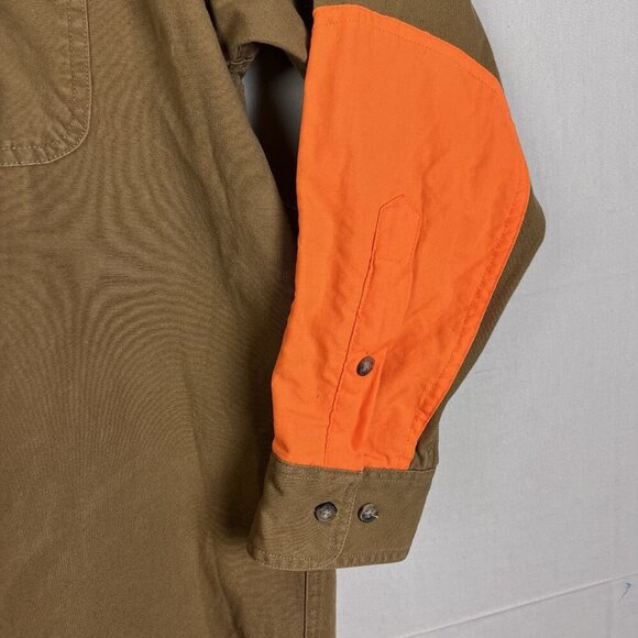 Sierra Trading Post Shirt Men’s Large Hunting Shooting Shoulder Pad Button Up - Picture 5 of 10